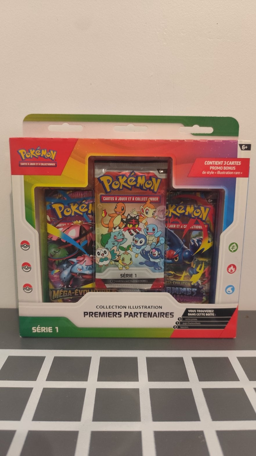 Coffret Pokémon FR Collection Illustration Premiers Partenaires - Série 1