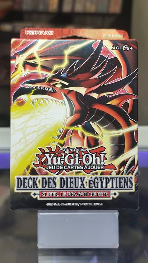 Deck YuGiOh FR Deck des Dieux Égyptiens : Slifer, le Dragon Céleste Scellé