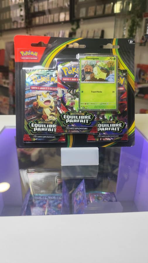 Coffret Pokémon FR Méga-Évolution Équilibre Parfait Scellé tri-pack