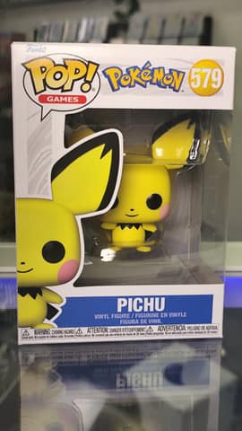 Figurine Funko Pokémon Pichu Pop! Games 579 vinyle