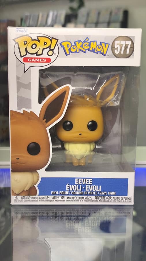 Figurine Funko Pokémon Évoli Eevee 577 Pop Games vinyle