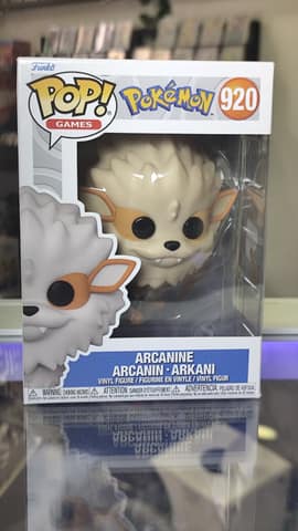 Figurine Funko Pokémon Arcanin Arcanine Pop! Games 920 vinyle