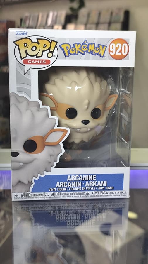 Figurine Funko Pokémon Arcanin Arcanine Pop! Games 920 vinyle