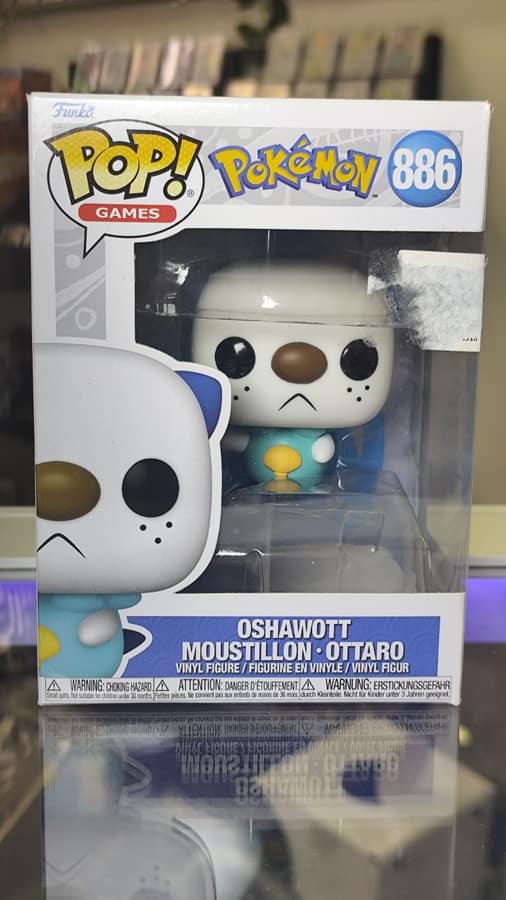 Figurine Funko Pokémon Moustillon Oshawott Funko Pop! Games 886 vinyle