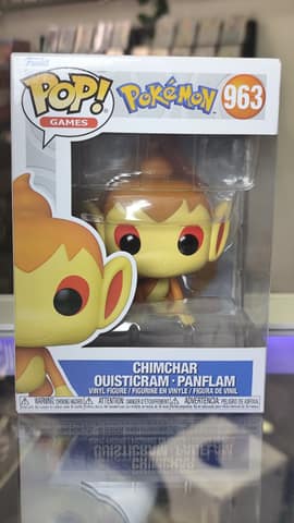 Figurine Funko Pokémon Ouisticram Chimchar 963 Pop Games vinyle