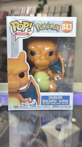 Figurine Funko Pokémon Dracaufeu Charizard Pop! Games 843 vinyle