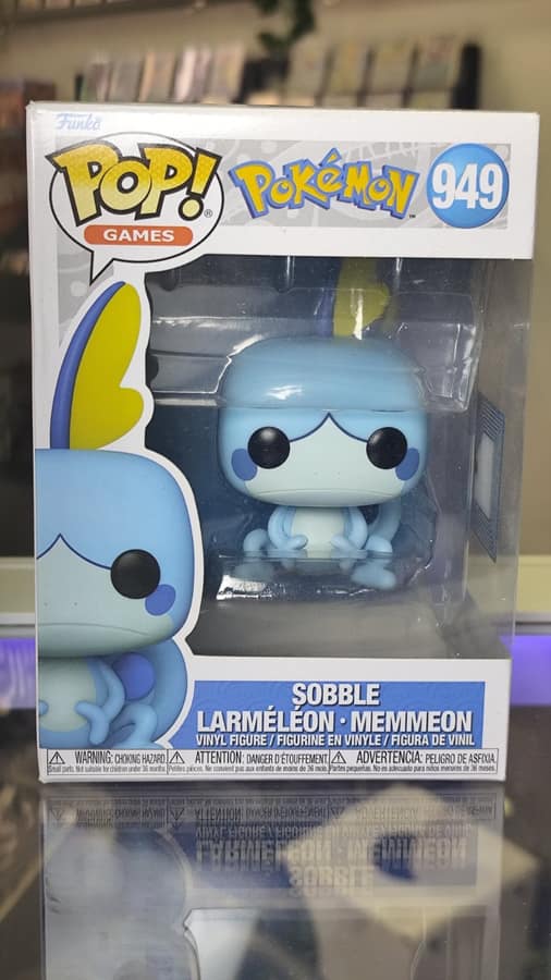 Figurine Funko Pokémon Larméléon Sobble 949 Pop Games vinyle