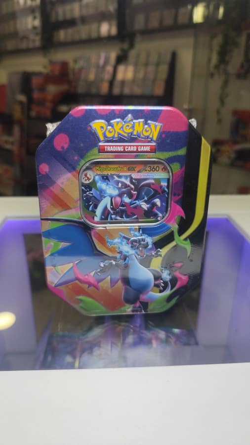 Coffret Pokémon FR Pokébox Méga-Dracaufeu X ex Scellé tin français scellée