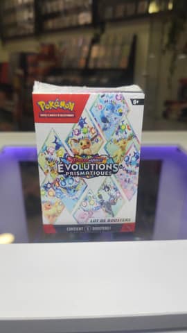 Bundle Pokémon FR Évolutions Prismatiques 6 boosters Scellé lot de