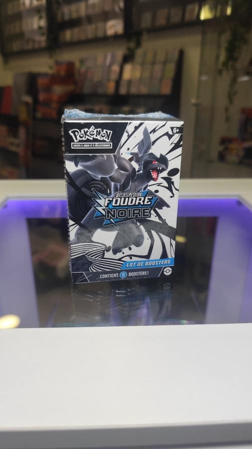 Bundle Pokémon FR Foudre Noire 6 boosters Scellé lot de Écarlate Violet