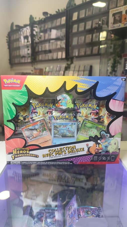 Coffret Pokémon FR Héros Transcendants Scellé