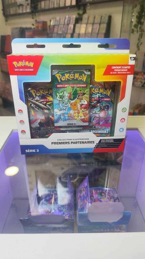 Coffret Pokémon FR Premiers Partenaires Série 3 Scellé Collection Illustration