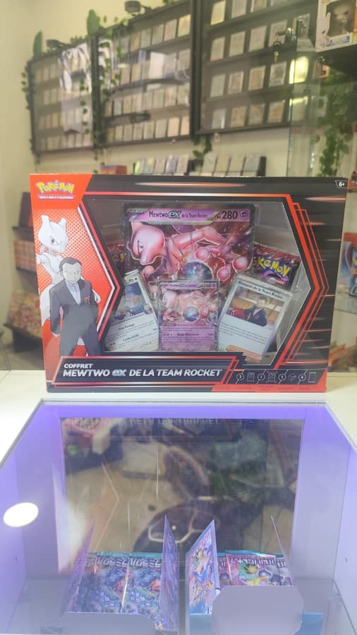 Coffret Pokémon FR Rivalités Destinées Scellé Mewtwo ex Team Rocket la