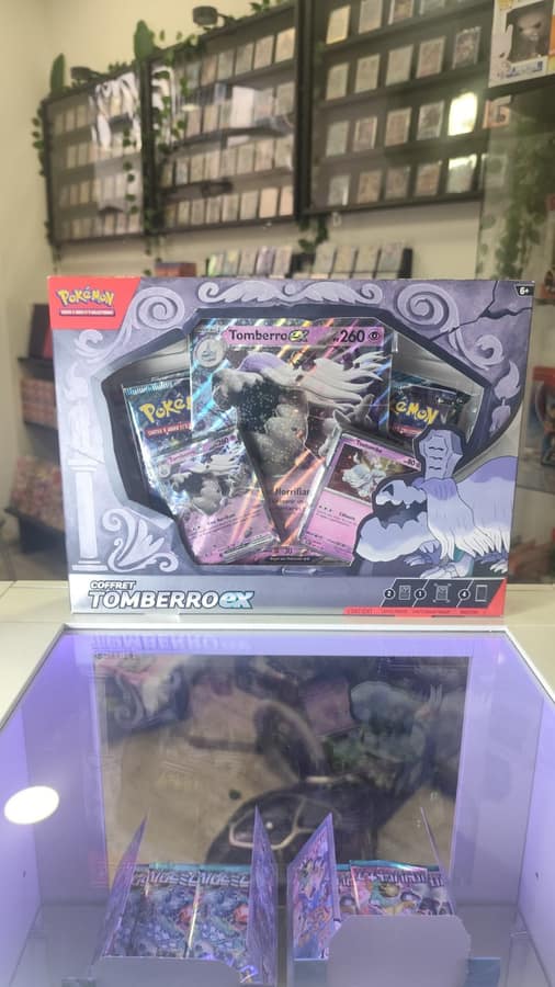Coffret Pokémon FR Coffret Tomberro-ex Scellé français Houndstone box